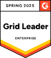 G2 Leader Enterprise Badge Spring 2025