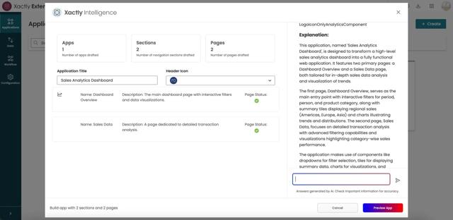 Intelligence webpage image