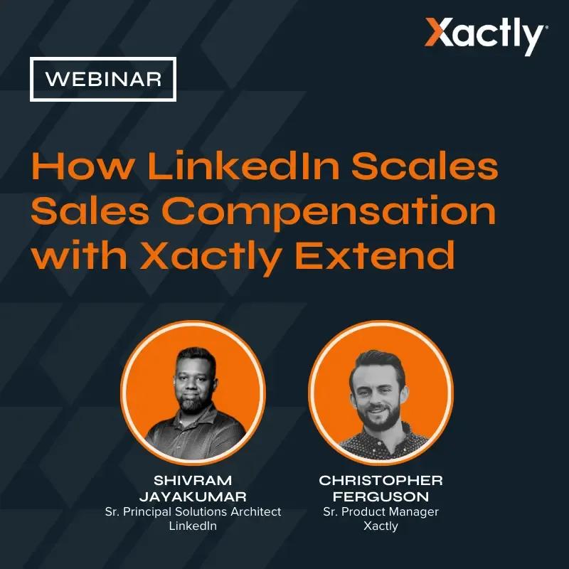 LinkedIn Xactly Extend Webinar