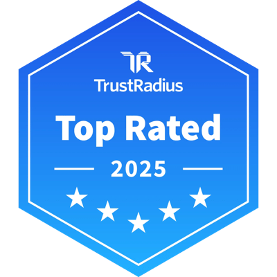 TrustRadius Top Rated Badge 2025