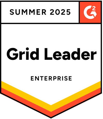 G2 Enterprise Leader Badge Summer 2025